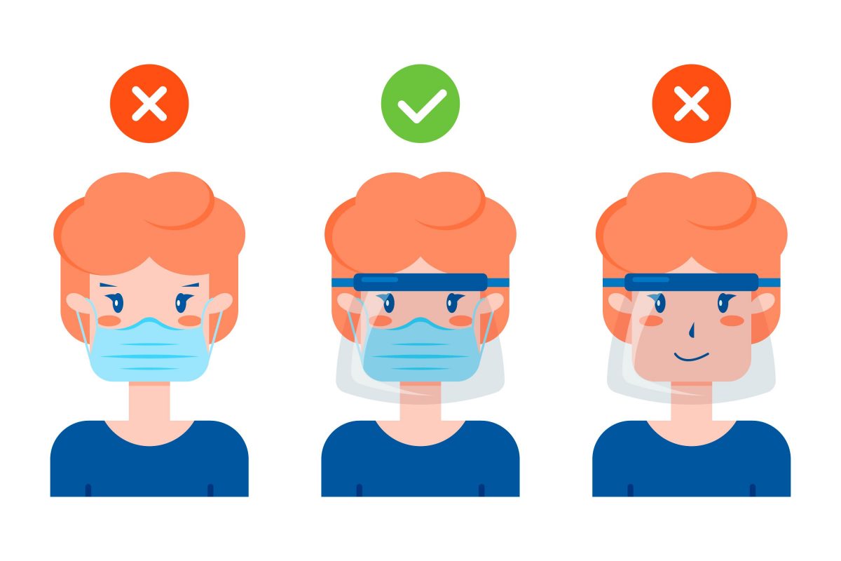 Face shield Covid Lexicon